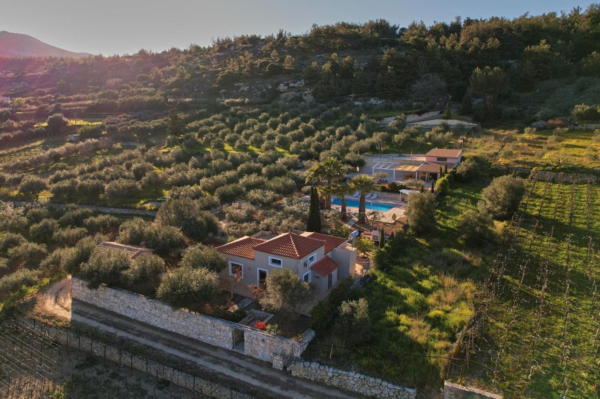 ארכנס The Olive Grove Villas With Swimming Pool And Breakfast מראה חיצוני תמונה
